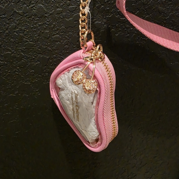 NWT Juicy Couture Retro Juicy Cherry Shoulder Bag - Picture 4 of 6